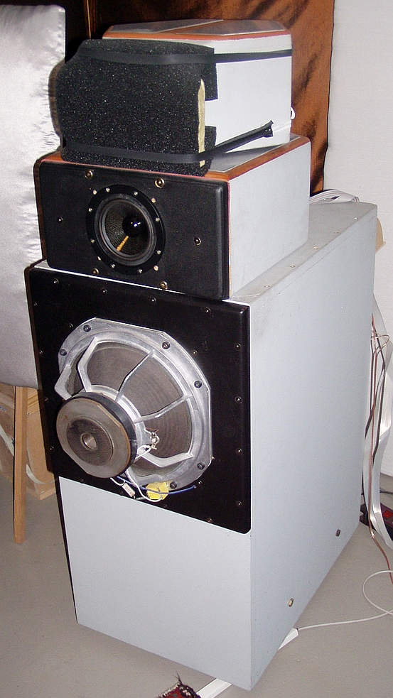 Image withImage with TLL Loudspeaker, front and side view,